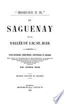 Le Saguenay et la vallée du Lac Saint-Jean