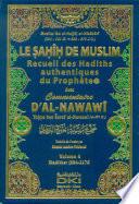 Le Sahih De Muslim Recueil des Hadiths authentiques de prophete avec commentaire D'Al-Nawawi 1-10 Vol 4