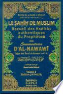 Le Sahih De Muslim Recueil des Hadiths authentiques de prophete avec commentaire D'Al-Nawawi 1-10 Vol 8