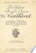 Livre Le salon de Madame Arman de Caillavet