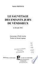 Le sauvetage des enfants juifs de Vénissieux