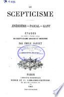 Le scepticisme