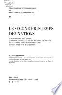 Le second printemps des nations