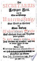 Le secrétaire de ce temps