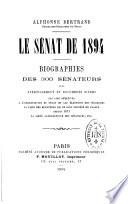 Le Sénat de 1894