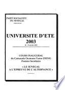 Le Sénégal à l'épreuve de l'alternance