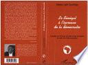 LE SENEGAL A L'EPREUVE DE LA DEMOCRATIE