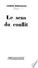 Le sens du conflit