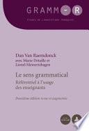 Le sens grammatical
