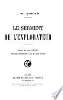 Le serment de l'explorateur