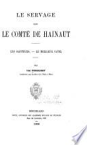 Le servage dans le comté de Hainaut