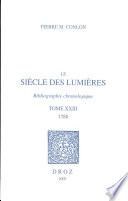 Le siècle des lumières