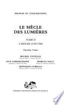 Le siècle des Lumières