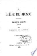 Le siège de Musso