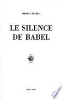 Le silence de Babel
