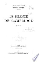 Le silence de Cambridge