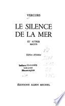 Le silence de la mer