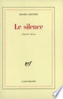Le silence