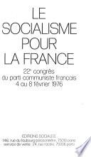 Le socialisme pour la France