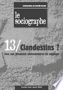 le Sociographe n°13 : Clandestins ?
