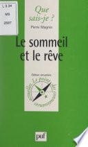 Le sommeil et le rêve
