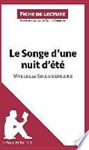 Le Songe d'une nuit d'été de William Shakespeare (Fiche de lecture)