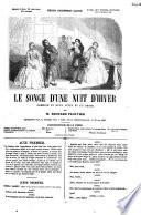 Le songe d'une nuit d'hiver comédie en deux actes et en prose par Édouard Plouvier