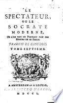 Le spectateur, ou le Socrate moderne,