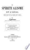Le spiritualisme et l'idéal dans l'art et la poésie des Grecs