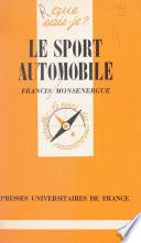 Le sport automobile