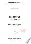Le statut de Paris