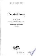 Le stoïcisme