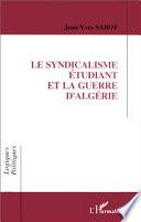 Le syndicalisme étudiant et la guerre d'Algérie