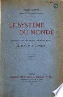 Le système du monde