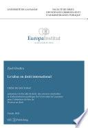 Le tabac en droit international