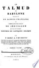 Le Talmud de Babylone