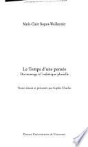 Le temps d'une pensée