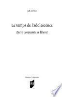 Le temps de l'adolescence