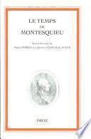 Le temps de Montesquieu