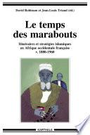 Le temps des marabouts. Itinéraires et stratégies islamiques en Afrique Occidentale Française