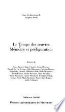 Le temps des oeuvres
