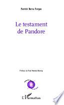 Le testament de Pandore