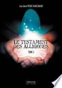 Le testament des Alligones