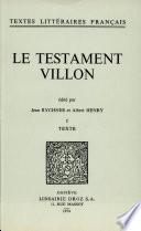 Le Testament