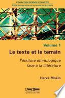 Le texte et le terrain