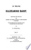 Le théâtre d'Alexandre Hardy