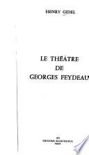 Le théâtre de Georges Feydeau