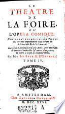 Le theatre de la foire, ou L'opera-comique