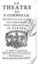 Le théâtre de P. Corneille