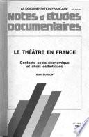 Le théâtre en France
